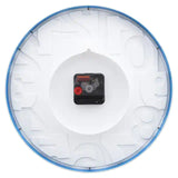 NCW0039PA02A Titan Contemporary Blue Wall Clock