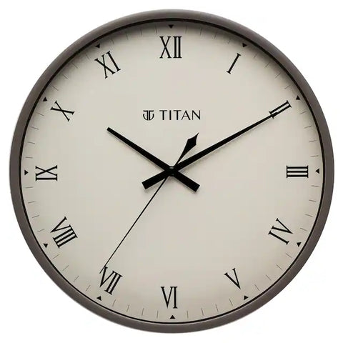 W0043PA04A Titan Classic Grey Wall Clock