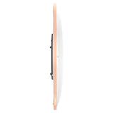 W0057MA01 Titan Metallic Wall Clock White Dial with Silent Sweep Technology and Rose Gold Frame