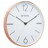 W0058MA01 Titan Wall Clock Silent Sweep Technology