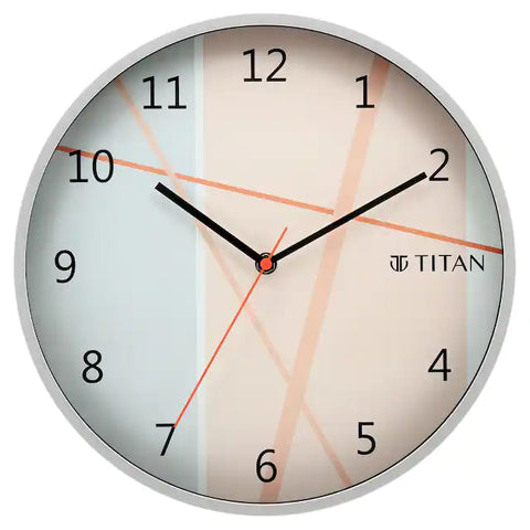NCW0062PA01 Titan Multi-coloured Dial Wall Clock