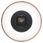 W0078MA02 Titan Metallic Wall Clock with rose Gold Frame and Multi-layered White Dial