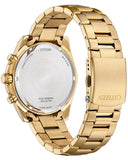AN8233-51E - Citizen   Men Quartz Black Dial  Stainless Steel Watch