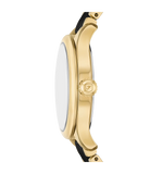 CE1132 FOSSIL Gilmore  Gold-Tone and Black Ceramic Watch