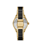 CE1132 FOSSIL Gilmore  Gold-Tone and Black Ceramic Watch