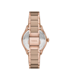 CE1133 FOSSIL -Gilmore Rose Gold-Tone and Brown Ceramic Watch