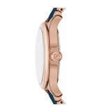 CE1134 - Gilmore Rose Gold-Tone and Navy Ceramic Watch