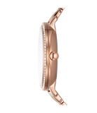 ES5165- Jacqueline Sun Moon Rose Gold-Tone Stainless Steel Watch