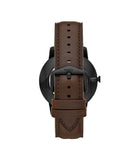 FS5551I - Minimalist Brown Leather Watch