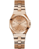 GW0873L3 - Guess Empress Women  Rose Gold Dial Analog Stainless Steel Watch