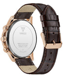 GW0901G3 - Guess   Walker Men Blue Dial Analog Stainless Steel Watch