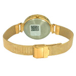 TW000X235-TIMEX WOMEN'S CHAMPAGNE DIAL GOLD CASE
