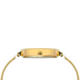 TW000X235-TIMEX WOMEN'S CHAMPAGNE DIAL GOLD CASE
