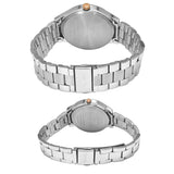 Timex  Silver Dial Round Case Day Date/3 Hands Function Watch -TW00PR274