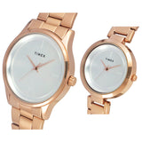 TW00PR294 Timex  Pair's Analog Silver Dial Coloured Quartz Watch,