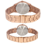 TW00PR294 Timex  Pair's Analog Silver Dial Coloured Quartz Watch,