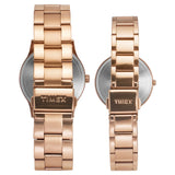 TW00PR294 Timex  Pair's Analog Silver Dial Coloured Quartz Watch,