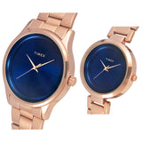 TW00PR296 Timex  Pair's Analog Blue Dial Watch,
