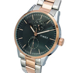 Timex Fashion Men's Black Dial Round Case Multifunction Function Watch -TWEG19903