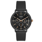 Timex Fashion Men's Black Dial Round Case Multifunction Function Watch -TWEG22003