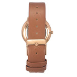 Timex Fashion Men's Beige Dial Round Case 2 Hands Function Watch -TWEG22101