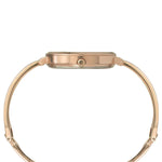 Timex Fashion Women's Rose Gold Dial Round Case 3 Hands Function Watch -TWEL12821