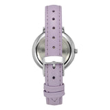 Women's Lavender Dial Round Case 3 Hands Function Watch -TWEL14706