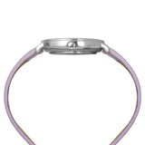 Women's Lavender Dial Round Case 3 Hands Function Watch -TWEL14706