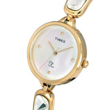 Women's Mother Of Pearl Dial Round Case 3 Hands Function Watch -TWEL15900