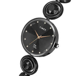 Women's Black Dial Round Case 3 Hands Function Watch -TWEL16401