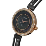Pearl Dial Round Case 3 Hands Function Watch -TWEL16500