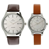 Titan Modern Bandhan Analog Silver Dial Unisex's Watch - 15842481SL01