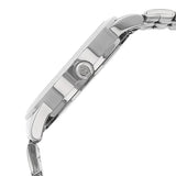 Anthracite Dial Silver Stainless Steel Strap Watch - 1584SM04