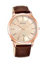 Titan Gents Karishma 1825WL02 Rose Gold Dial Analog watch for Men - Bharat Time Style