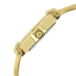 TITAN White Dial Golden Stainless Steel Strap Watch - 2345YM01