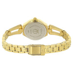 TITAN White Dial Golden Stainless Steel Strap Watch - 2345YM01
