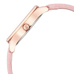 TITAN Pastel Dreams Mother Of Pearl Dial Dusty Rose Leather Strap Watch - 2670WL02