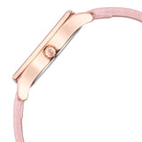 TITAN Pastel Dreams Mother Of Pearl Dial Dusty Rose Leather Strap Watch - 2670WL02
