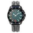 Fastrack Green Dial Leather Watch - 3084NL03 - Bharat Time Style