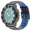 Fastrack Green Dial Leather Watch - 3084NL03 - Bharat Time Style