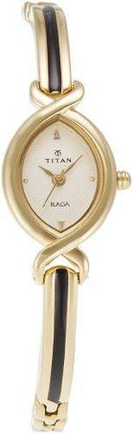 Titan Raga Analog Gold Dial Women's Watch - NJ2251YM03 / NJ2251YM03 - Bharat Time Style