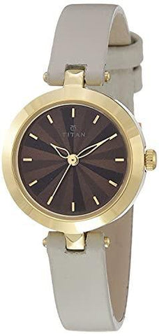 Titan Analog Brown Dial Women's Watch NM2574YL01/NN2574YL01 - Bharat Time Style