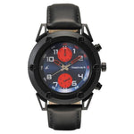 Fastrack Blue Dial Leather Strap Analog with Day and Date Watch For Guys 3182KL01 - Bharat Time Style