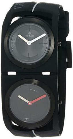 Titan Analog Black Dial Men's Watch - 1653NP01 - Bharat Time Style