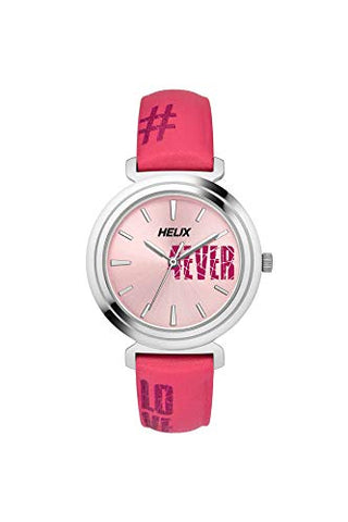 Helix Analog Pink Dial Women's Watch-TW045HL00
