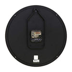 SEIKO Fibre Wall Clock(QXA718B,Black, 12 INCH X 12 INCH) - Bharat Time Style