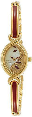 Titan Analog Champagne Dial Women's Watch-NJ2251YM24 / NL2251YM24 - Bharat Time Style