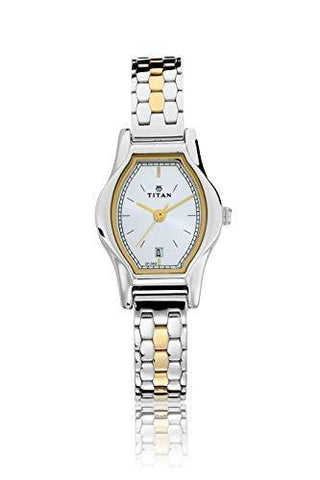Titan Karishma Analog Silver Dial Women's Watch 2597BM01 / NL2597BM01 - Bharat Time Style