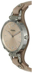 Fossil Georgia Analog Peach Dial Women's Watch - ES2830 - Bharat Time Style