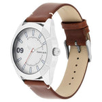 Silver Dial Analog Watch | Fastrack - 3232SL01 - Bharat Time Style